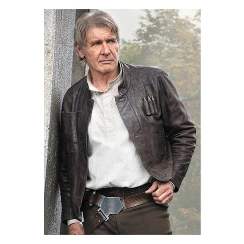 Harrison Ford Star Wars Han Solo Leather Jacket