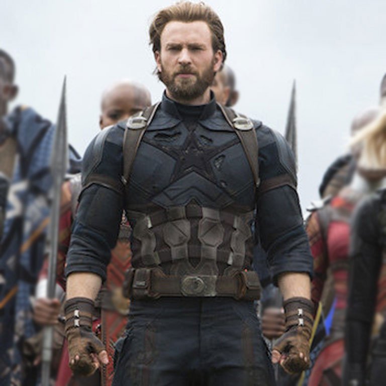 Avengers Endgame Infinity Distressed Captain America Leather Jacket