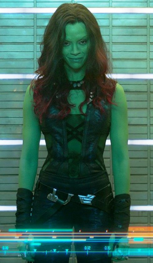 Guardians Galaxy Vol. 2 Gamora Zoe Saldana Vest