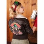 Harley Quinn Suicide Squad Bombshell Faux Leather Jacket.