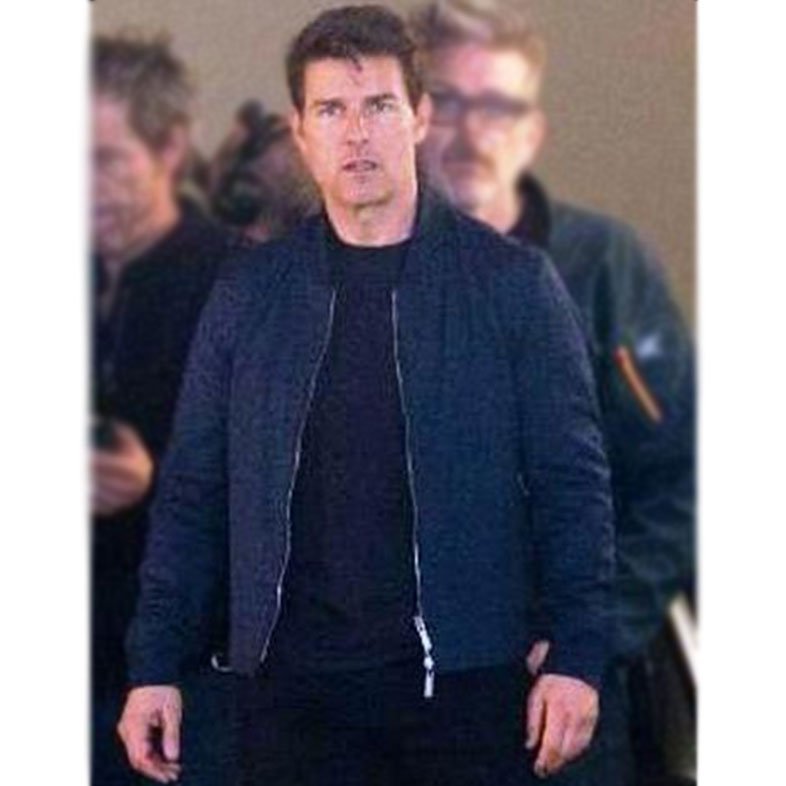 Tom Cruise Mission Impossible Leather Fallout Jacket