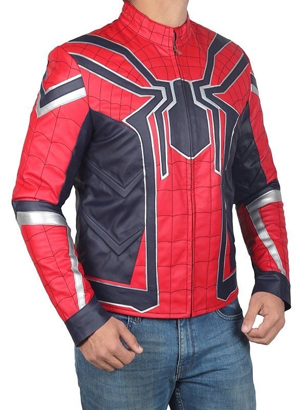 Spider man Armor Avengers Infinity War Jacket