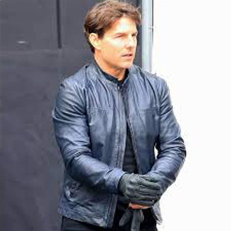 Tom Cruise Jacket | Mission Impossible Leather Fallout Jacket