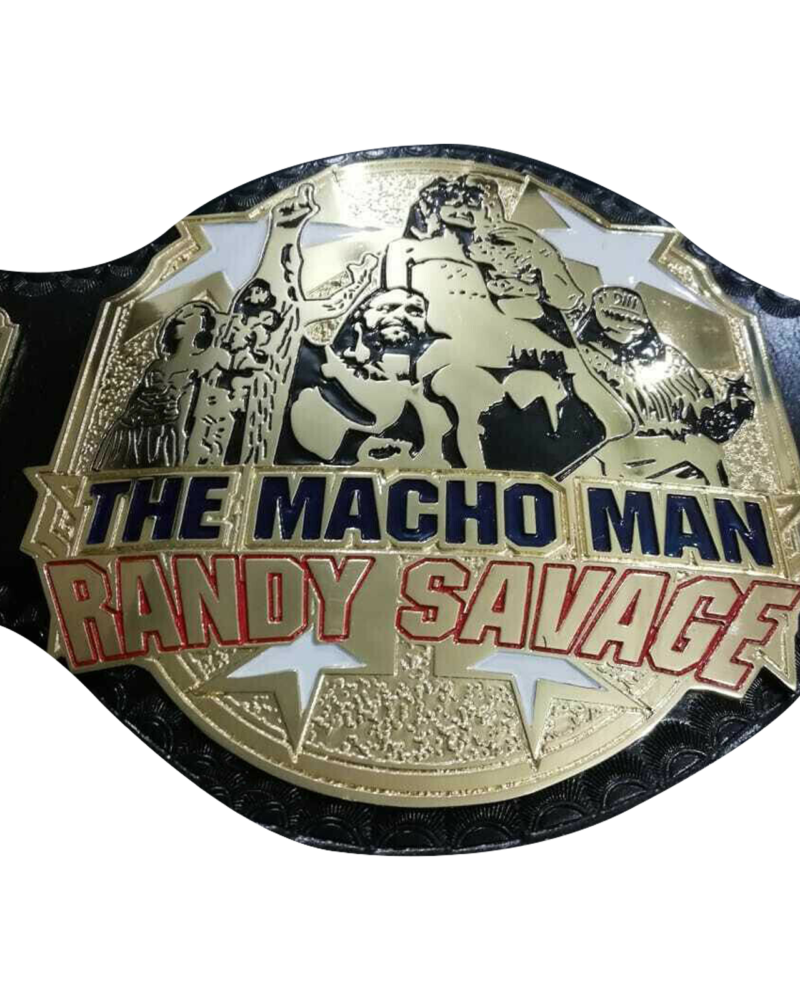 The Macho Man Randy Savage Championship Wrestling Belt