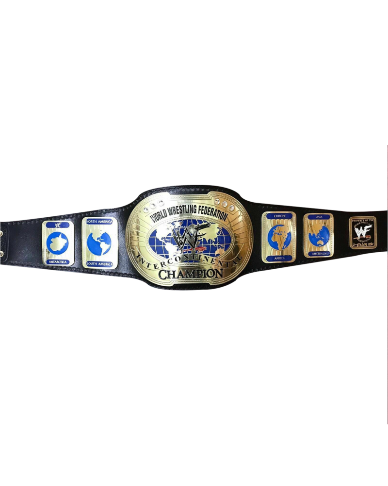 IC OVAL INTERCONTINENTAL WRESTLING CHAMPIONSHIP BELT