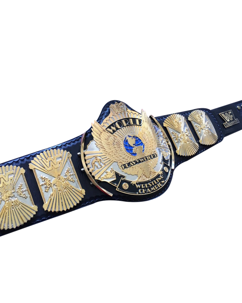 Winged Eagle Dual Plated Championship Wrestling Belt