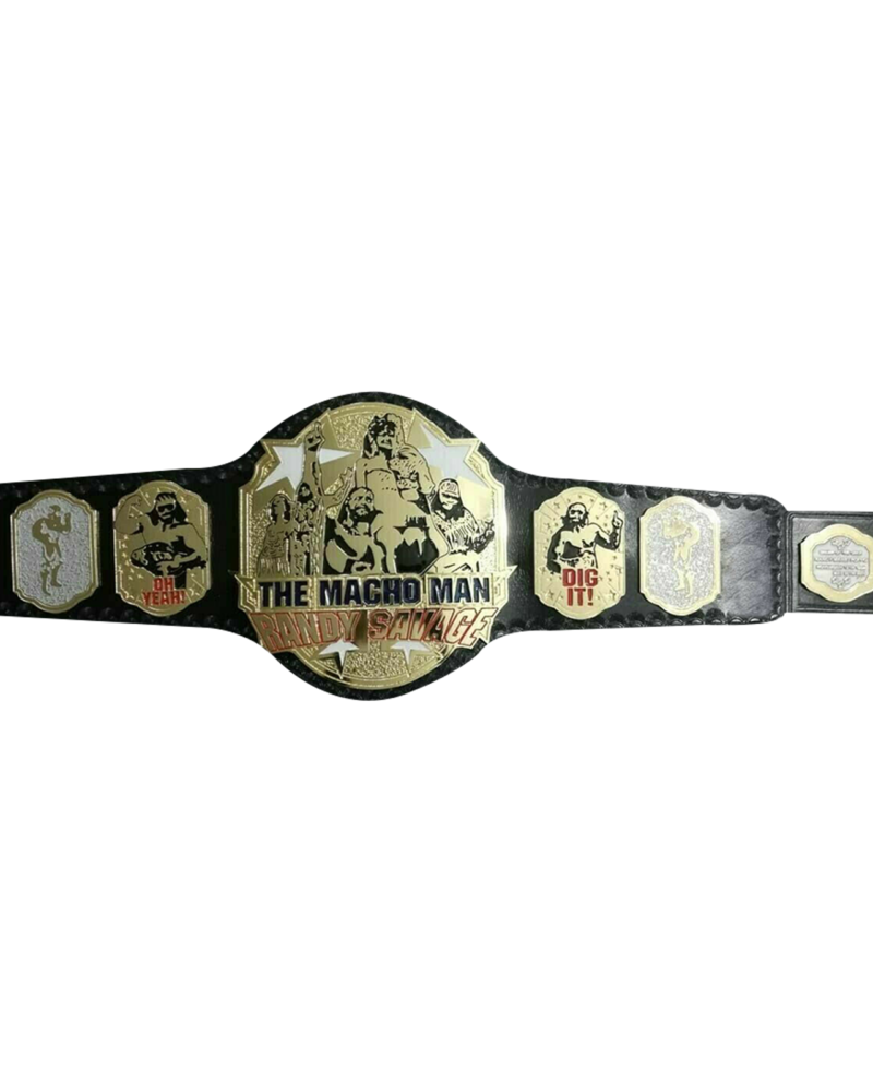 The Macho Man Randy Savage Championship Wrestling Belt
